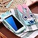 For Samsung Galaxy S7 Case Back Cover Soft Silicone Cute Lovely Rabbit Bunny Design 3D Cartoon Gift for Girls Teens Kids (Samsung Galaxy S7)