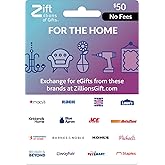 Zift Zillions of Gifts Physical Gift Card (Multi-Brand) | For the Home, Shopping