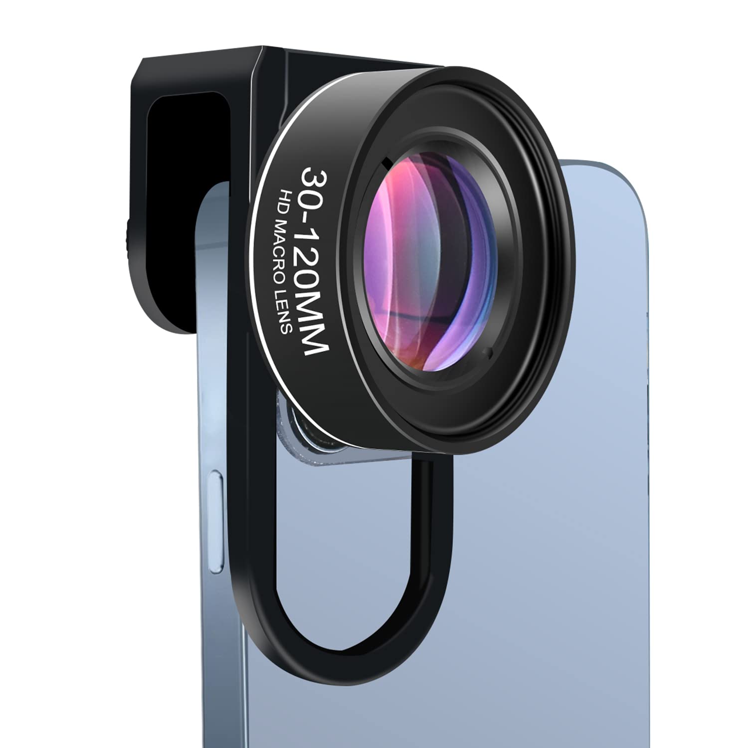 COSULAN 4K UHD 10X Macro Lens for iPhone & Android, Universal Clip-On Phone Camera Lens — No Distortion, No Vignetting, 3–12cm Focus Distance, Ideal for Flowers, Jewelry & Close-Up Photography