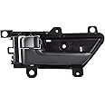 BJYXSHOP Interior Door Handle Inside Front Left Driver Side Replacement for 2007 2008 2009 2010 2011 2012 Hyundai Veracruz,82610-3J000WS,Black