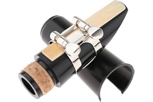 Clarinet Mouthpiece Kit - Includes Ligature, Cushions, Reed 2.5, and Black Plastic Cap