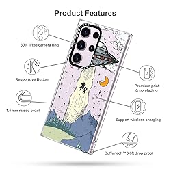 MOSNOVO for Galaxy S23 Ultra Case, [Buffertech 6.6
