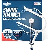 Swing Sync Baseball Swing Trainer for Kids &amp; Adults | USA Made with 1 Year Warranty | Upgrade Your Baseball Training Equipment with the Baseball Tee Attachment Baseball Hitting Trainer