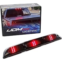 Gempro LED 3rd Brake Light For Ford F150 High Mount Stop Light Cargo Light Rear Cab Roof Center Tail Third Brake Light, Smoke Lens (2015-2020 F150