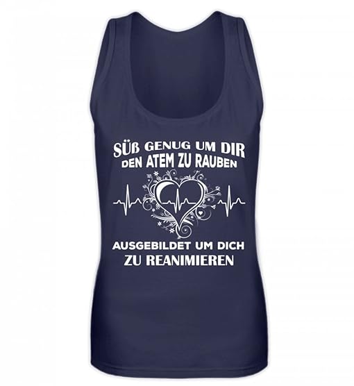 Hochwertiges Frauen Tanktop Krankenpflege Shirt