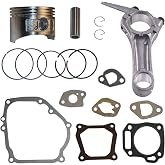 GX160 68MM Piston Ring Connecting Rod Set Replace 13200-ZE1-010 Gas Engine | for Honda GX200 GX160 5.5HP 6.5HP 4-Cycle Replace 13200-ZE1-010 Gas Engine Generator Water Pump
