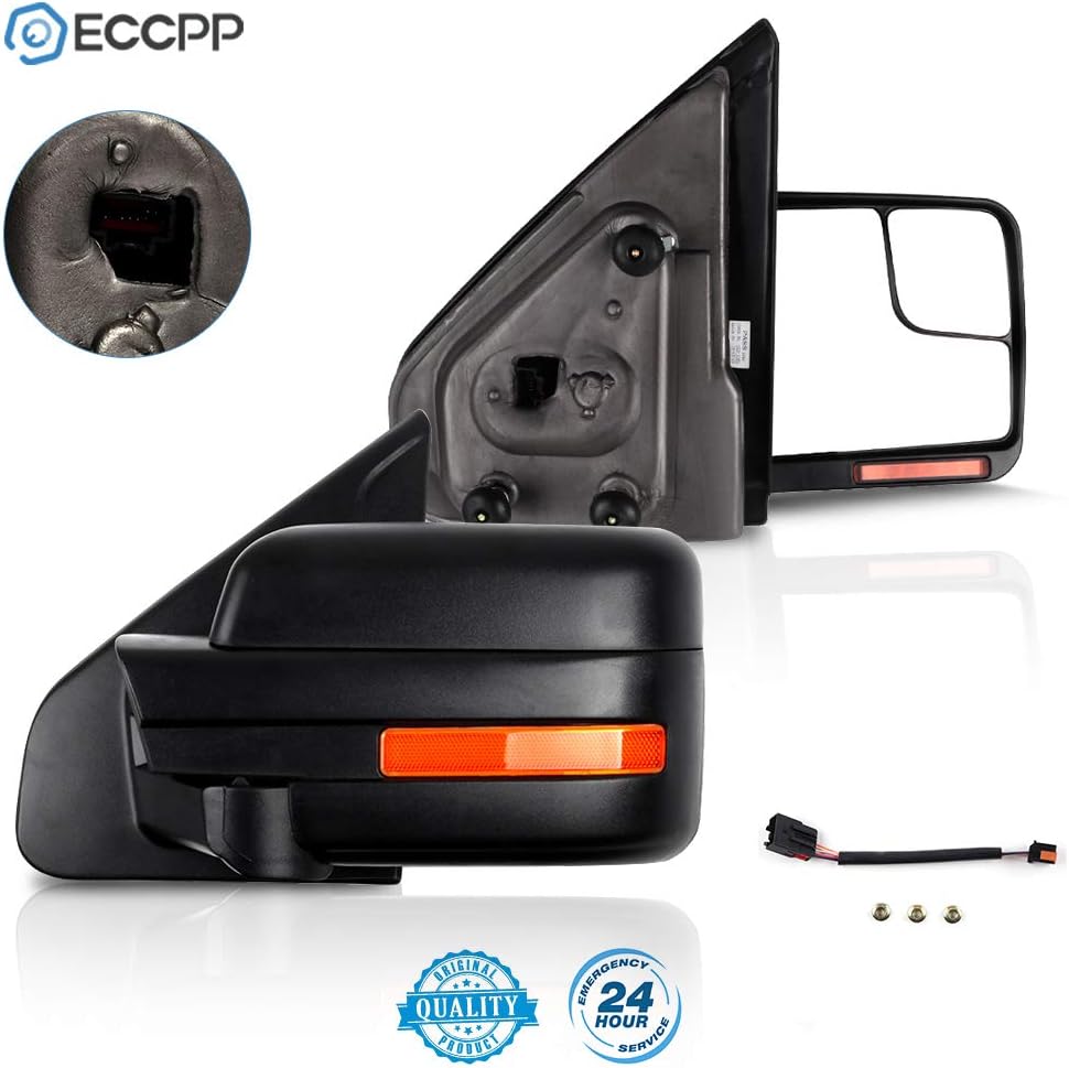 ECCPP Towing Mirrors Replacement fit for 20042014 for Ford