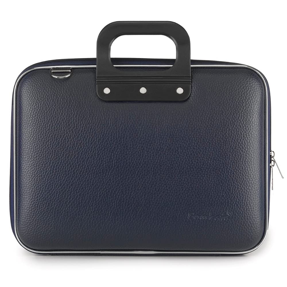 Bombata Classic Briefcase, 43 cm, 15 Liters, Navy Blue