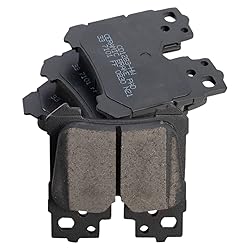 TRQ Rear Brake Pads Ceramic Compatible with