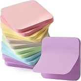Mr. Pen- Sticky Notes, 2.8"x2.8", 12 Pads, 720 Sheets, Pastel Color | Round Corner Sticky Notes Bulk, Self-Stick Note Pads, Perfect for Office, School, Home, Study &amp; Organization