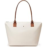 KALIDI Tote Bag for Women Nylon Top-Handle Purse,Shoulder Hobo handBag with Zipper Leisure Foldable Weekend