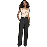 Calvin Klein Womens Business Wide Leg Trouser Pant
