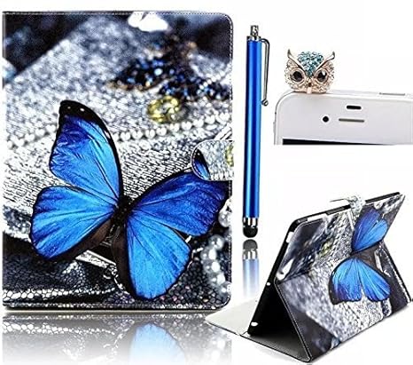 Vandot 3in1 Muster Pattern PU Leder Smart Case Hülle für Samsung Galaxy Tab 4 10.1 SM-T530 WiFi T535 4G/LTE Luxus Flip Painte