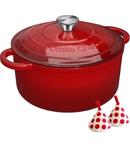 Granitestone Dutch Oven 6.5 Qt - Pentola In Alluminio Antiaderente Smeraldo, Forno E Lavastoviglie Safe - Foto 13