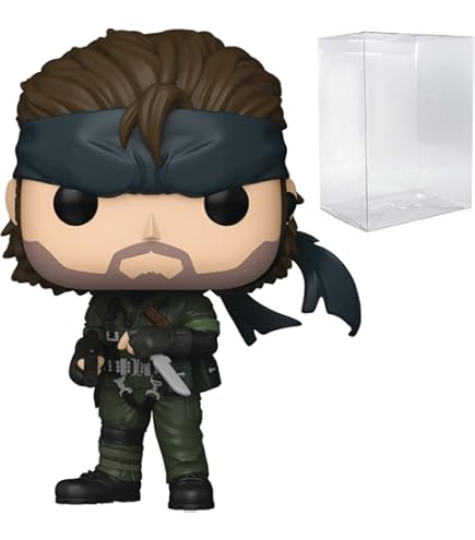 Amazon.com: Funko Pop Games: Metal Gear - The Big Boss - Metal