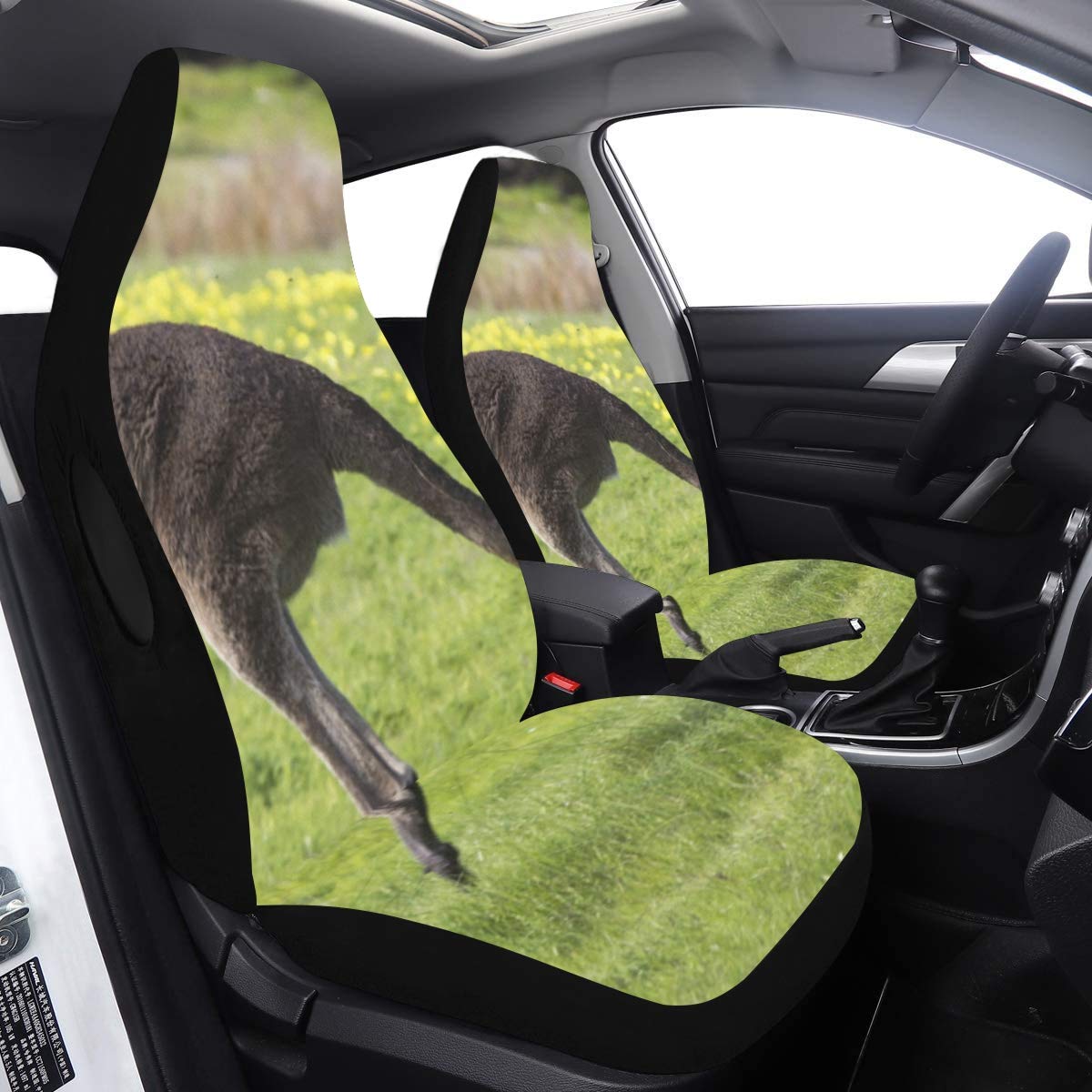 Baby Car Cover Carefree Kangaroo Animal Seat Covers for Trucks 2 Pcs Universal Fit Baby Car Cover Carefree Kangaroo Animal Seat Covers for Trucks 2 Pcs Universal Fit