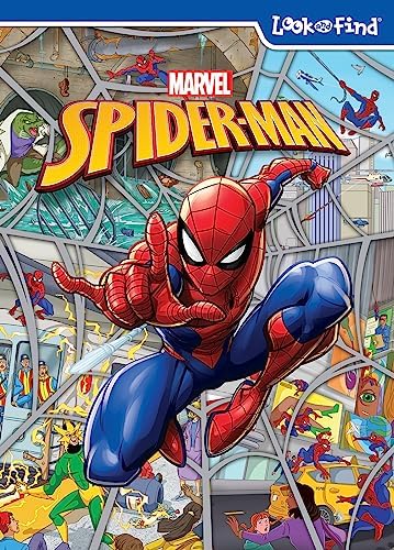 Marvel Spider-Man Look and Find Activity Book - PI Kids: Editors