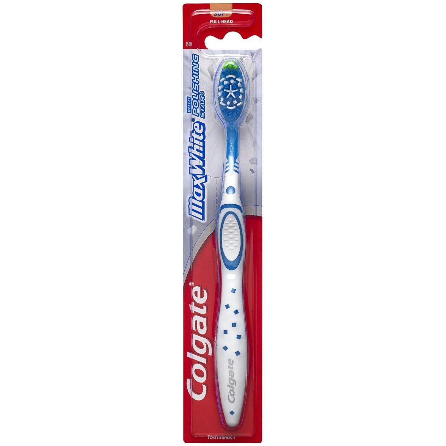 Colgate Maxwht Fllhd Tb M Size 1ct Max White Full Head Toothbrush Med #56