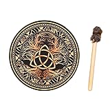 AZURAOKEY Shaman Drum, 10 Inch Frame Drum sktop