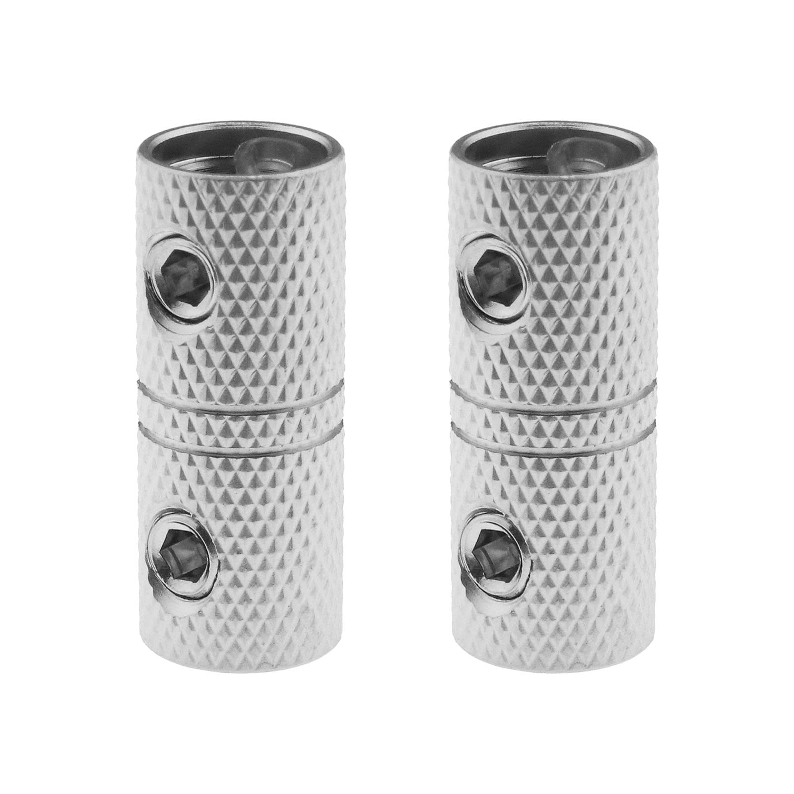 eMagTech 2Pcs Splice Cable Connector Replacement Metal Watertight Glands Joints Accessories for Heavy Duty Barrel Splice