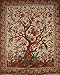 Tree Of Life Tapestry Floral Bird Queen Bedspread 100% Cotton