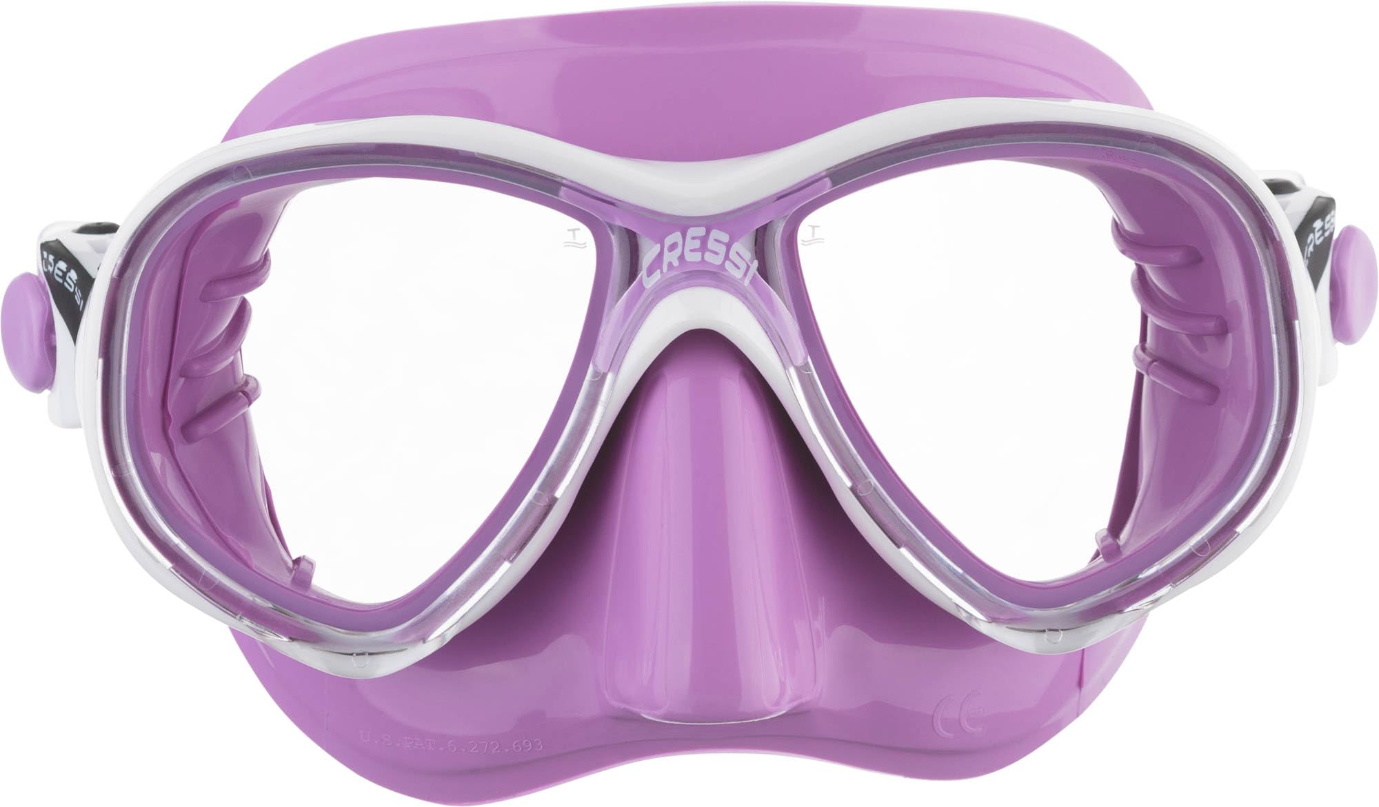 Cressi Marea Jr (New) Mask Diving Masks - Lilas, Age 7-13