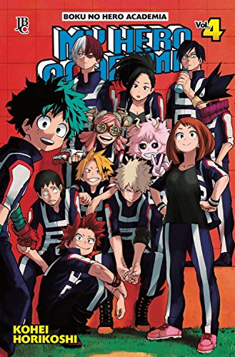 Livro My Hero Academia (Boku no Hero)   Volume 4