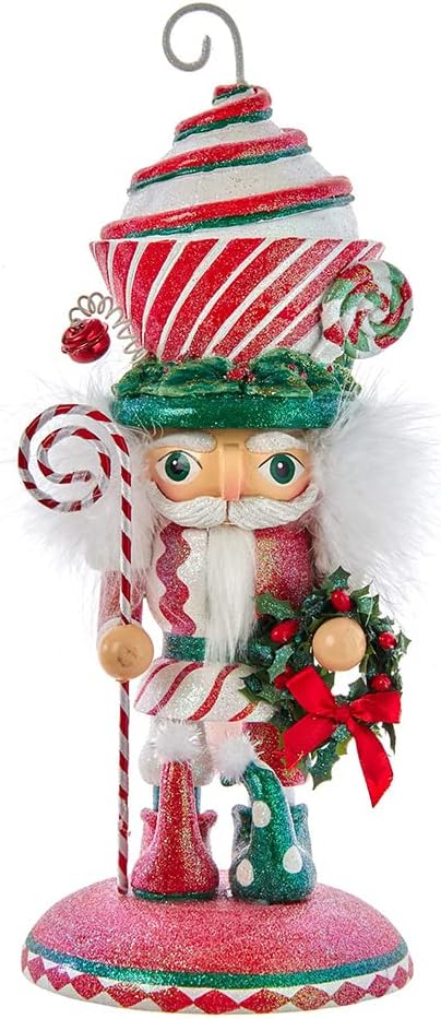 Nutcrackers - Hollywood Nutcrackers Hollywood Cupcake Swirl Hat Nutcracker, 12-Inch, Multicolored