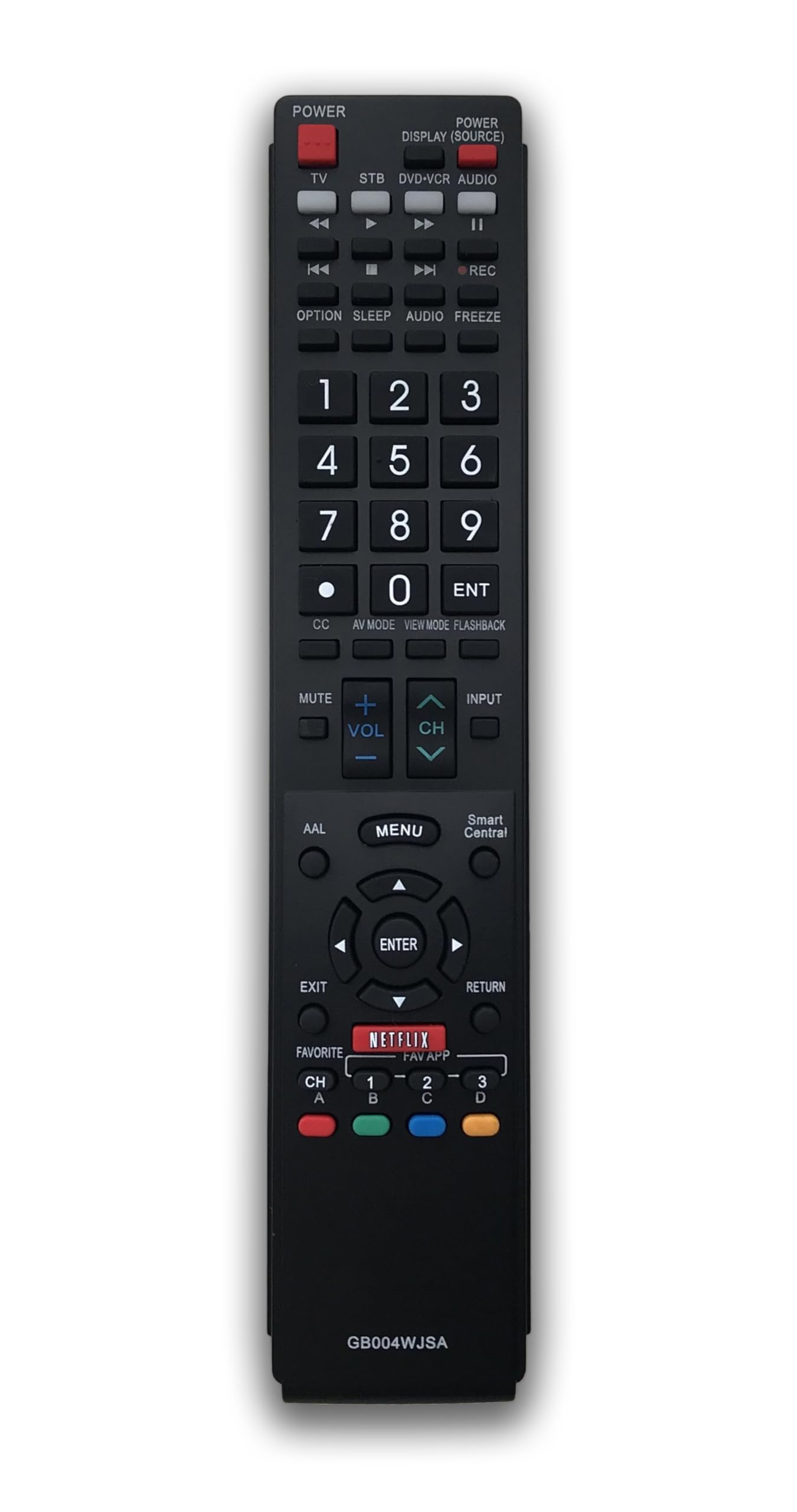 GB004WJSA Universal Replacement Remote Control for