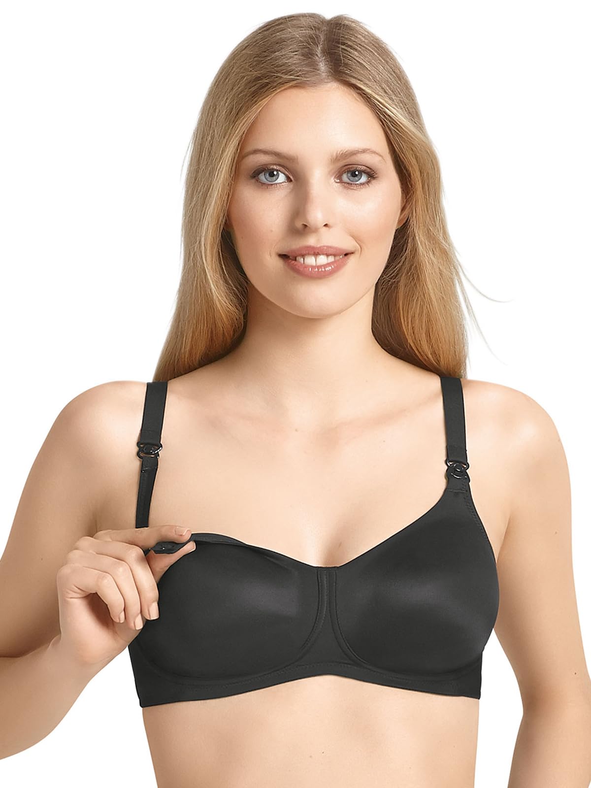 Anita Women's Non-Wired Nursing Bra Basic 5037 Black 34F
