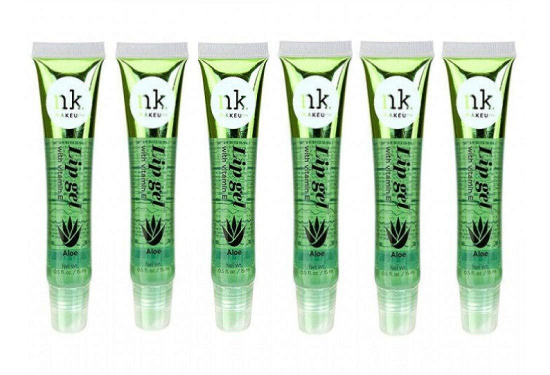 [ 6 Pack ] Nicka K New York NK Aloe Lip Gel Gloss