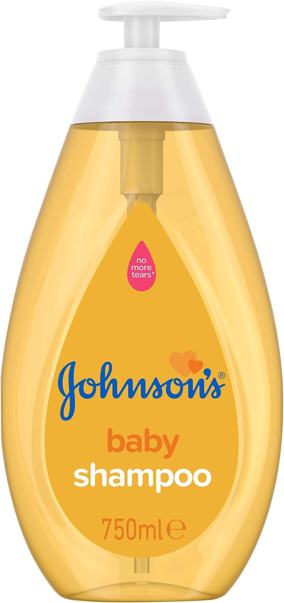 Johnson's Baby Shampoo Yellow 750 ml Hypoallergenic Ph Balanced