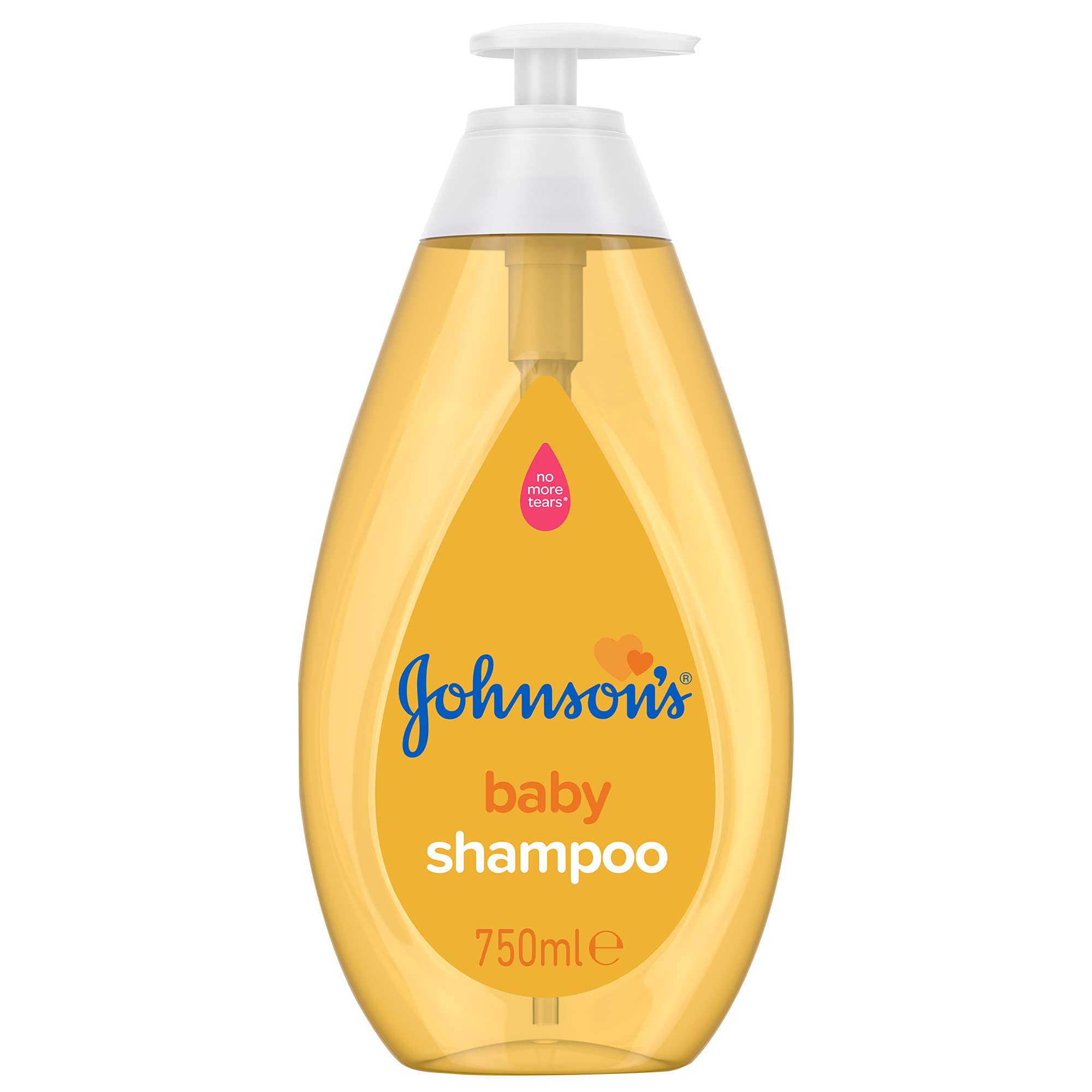 Johnson's Baby Shampoo, Yellow, 750 ml (Pack of 1)