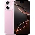 Deeptick A24 ProMax Unlocked Cell Phones,5G Smartphone,Android 13 Cell Phones,Snapdragon 8Gen2 8GB+256GB 6.8" HD Screen 48MP+108MP 6800mAh,Support Dual SIM|Fingerprint Lock|GPS|Face ID (Pink)