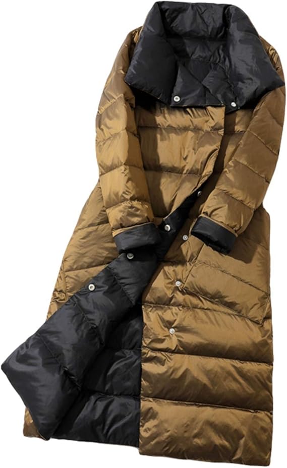 Amazon ダウンジャケット リバーシブル用 レディース ウルトラライト ダウン コート 軽量 防風 防寒 ライトダウン キルティング 体型カバー 大きいサイズ 軽量ダウンコート ポケット付き カラフル ブルゾン ロングコート 結婚式 コート ジャケット 通販
