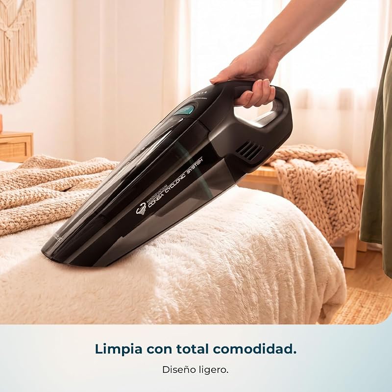 Aspiradora de Mano sin Cable Conga Immortal Extremesuction 22,2 Animal Hand Neo. 150W, Batería de 22,2 V, 10kPa, Depósito 500 ml, Filtro Alta Eficiencia, Accesorio Pelos de Animales