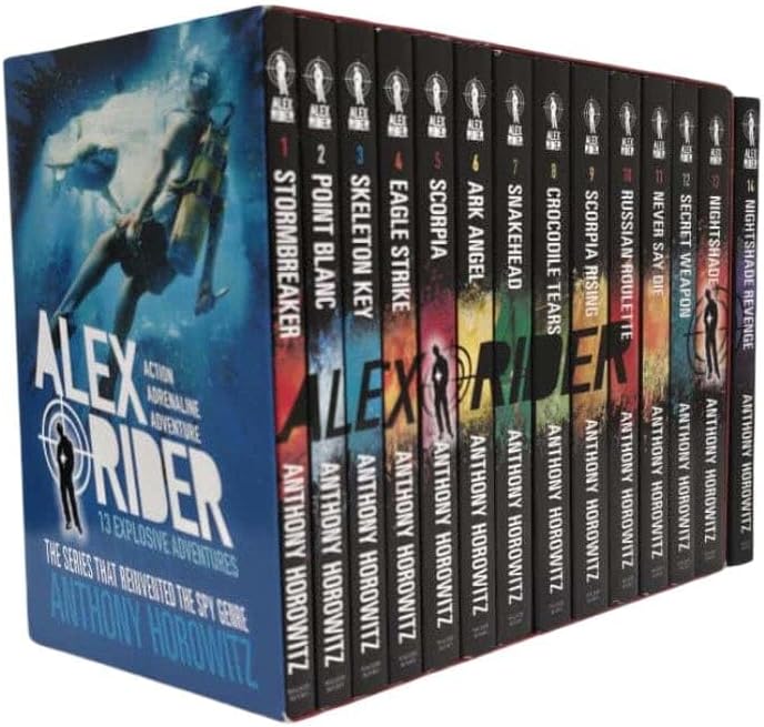 Amazon.com: Alex Rider 10 Books Box Set Complete Collection By