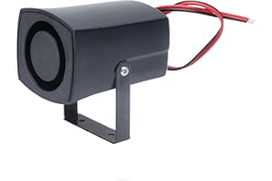 kerwinn Backup Alarm,Car Reverse Beeper 12V-24V 105dB Waterproof Reversing Buzzer Truck Backup Alarm for 12V Car Vehicle