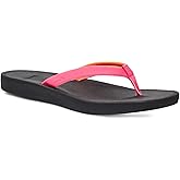 Sanuk Womens Cosmic Shores | Water Resistant Flip Flops for Women | EVA Footbed With Arch Support | Women's Beach Sandals