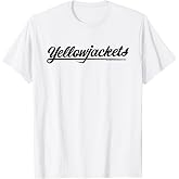 Yellowjackets Black Text Logo T-Shirt