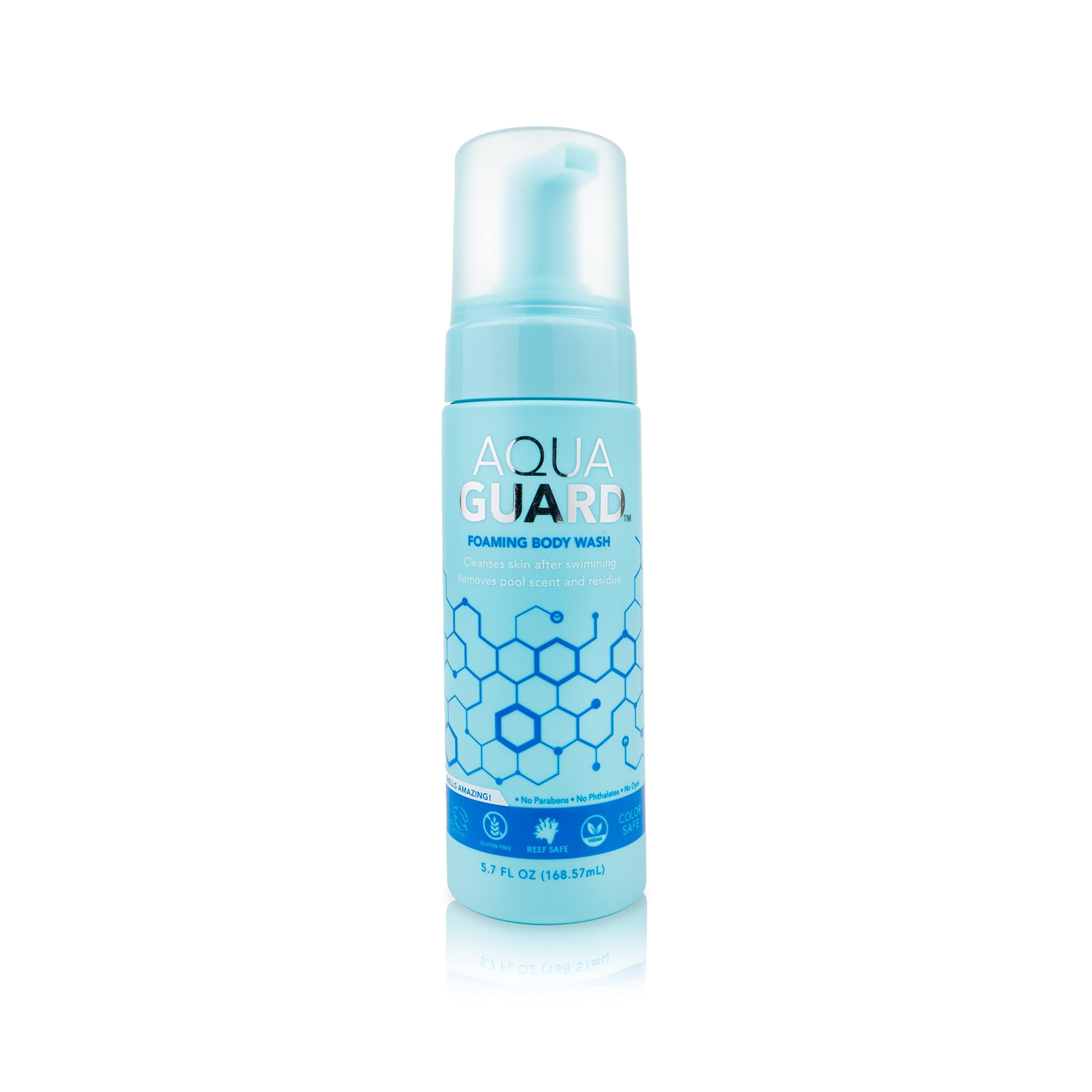 Photo 1 of AQUA GUARD After-Swim Foaming Body Wash | Leaves Skin Soft and Smooth + Neutralizes Chlorine Scent and Residue