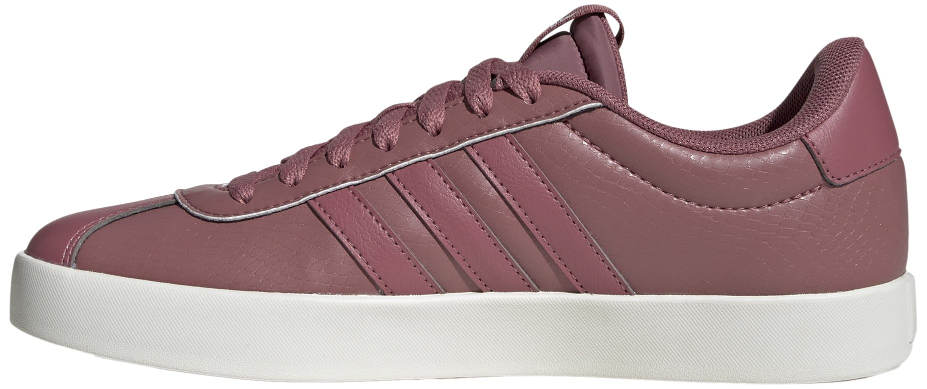 adidas Men's VL Court 3.0 Shoes, Crimson Crimson Zero Met, 5.5 Image