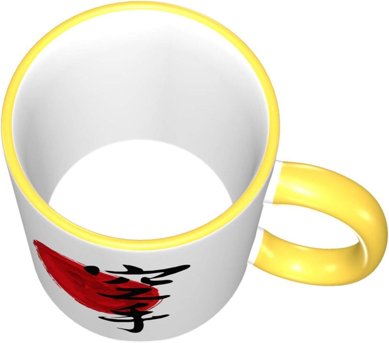 Amazon Co Jp 空手 漢字 太陽 マグカップ コーヒーマグ 紅茶マグ ティーカップ 食器 磁器 プレゼント 3dプリント オシャレ 9色 ホーム キッチン