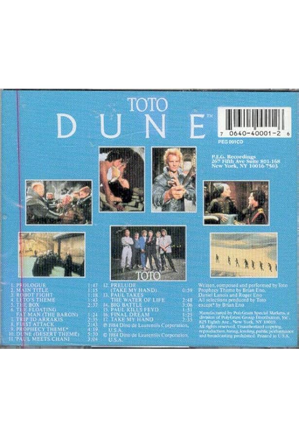 Toto - Dune: Original Motion Picture Score - Amazon.com Music