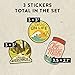 Asilda Store Sticker Set [Premium Quality Matte Waterproof Vinyl Stickers for Water Bottles] (Adventure Set #3)