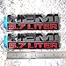 Yoaoo 2x OEM Chrome Hemi 5.7 Liter 5.7L Emblem Badge 3D Decal for RAM 1500 Glossy Origianl size