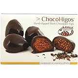 ChocoHigos - Hand-dipped Dark Chocolate Figs - 1 container, 4.9 oz