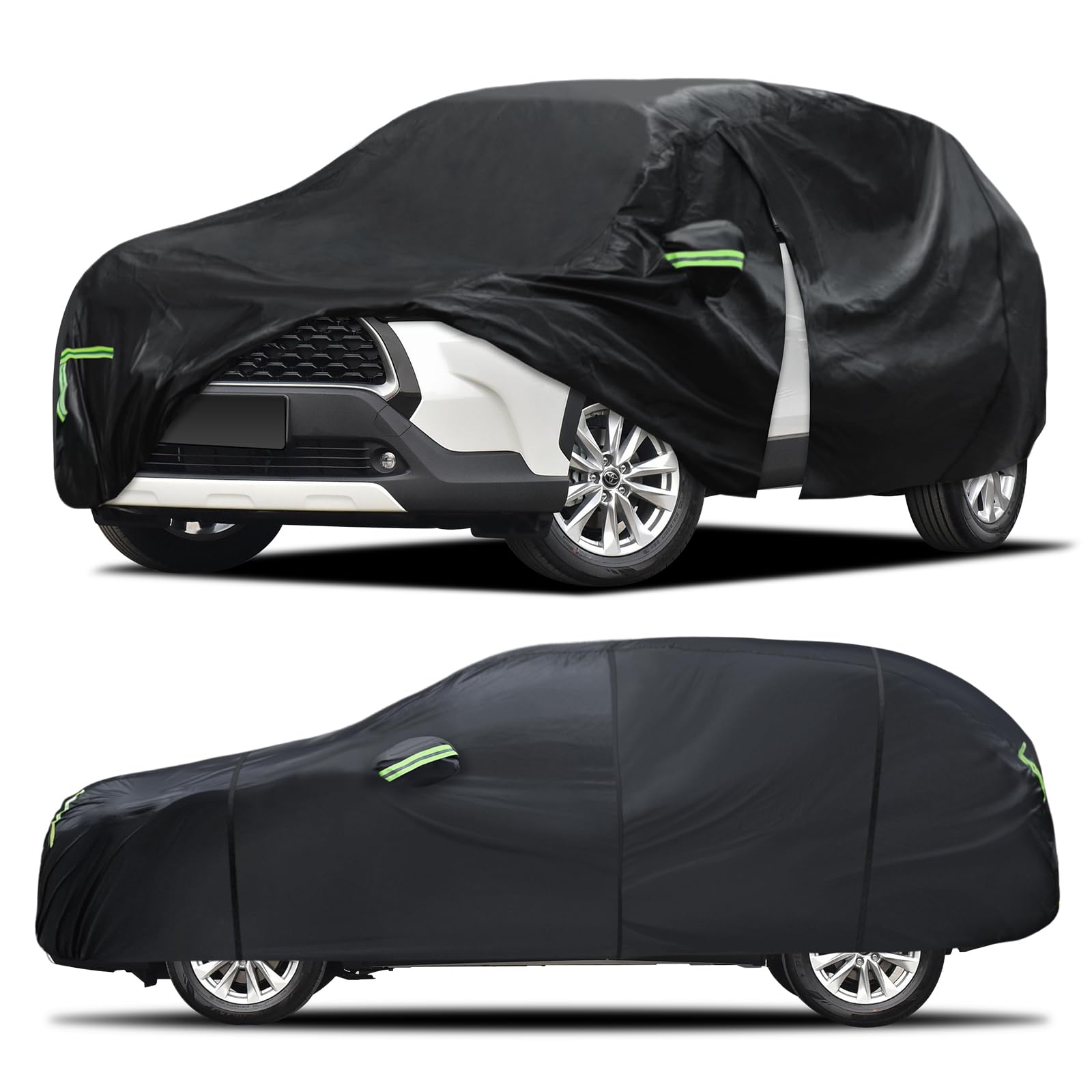 Photo 1 of Car Cover Custom Fit for Toyota RAV4 1996-2025,Honda CRV 1997-2025, 6 Layers Truck Cover Waterproof All Weather for Automobiles,Outdoor Full Exterior Cover,Rain, Sun, Wind Protection,Black