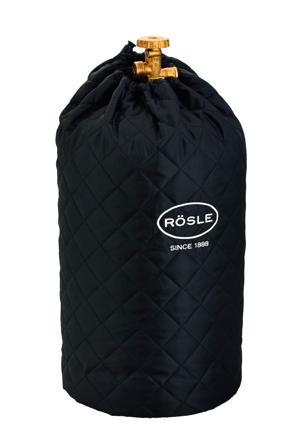 RÖSLE Protective cover for gas cylinders 11 kg, protective cover, 100% polyester, with Velcro closure and drawstring