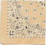 Military Army Trainmen Paisley Bandanas (Khaki - 27